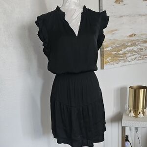 Steve Madden Black Sleeveless Mini Dress